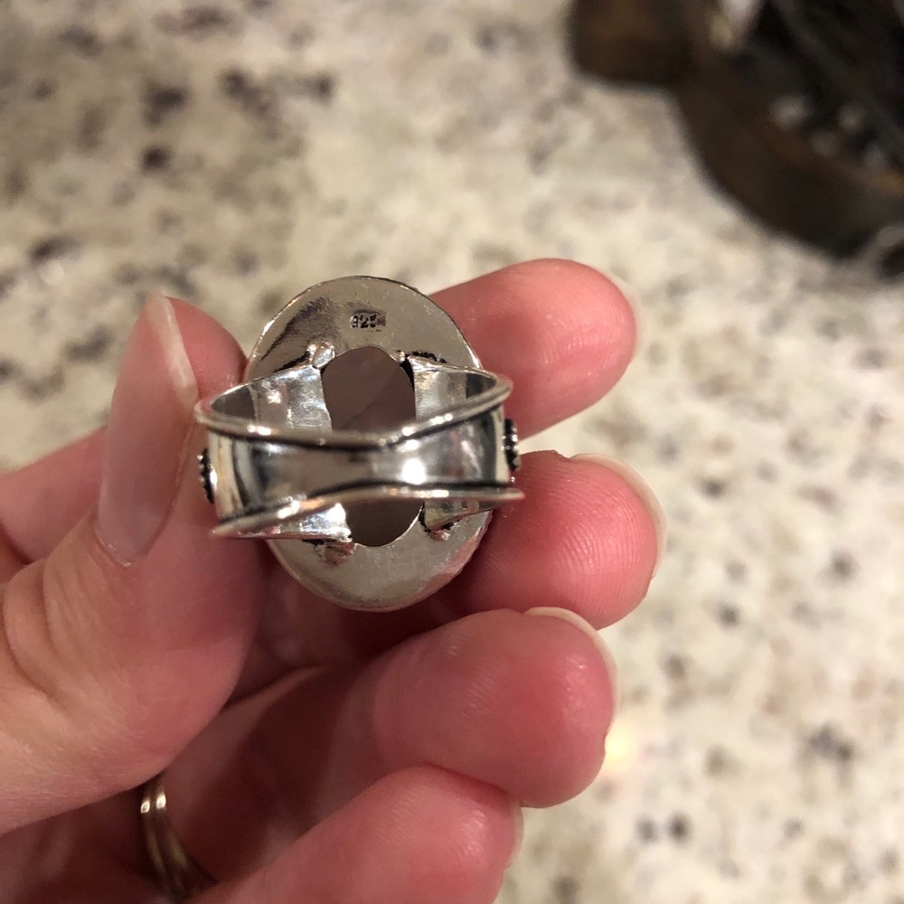 Moonstone ring - Picture 3 of 4